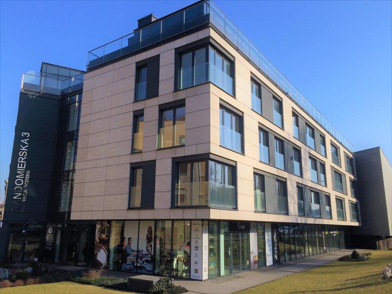 Rentplanet - Apartamenty Sandomierska 3 Краков Экстерьер фото